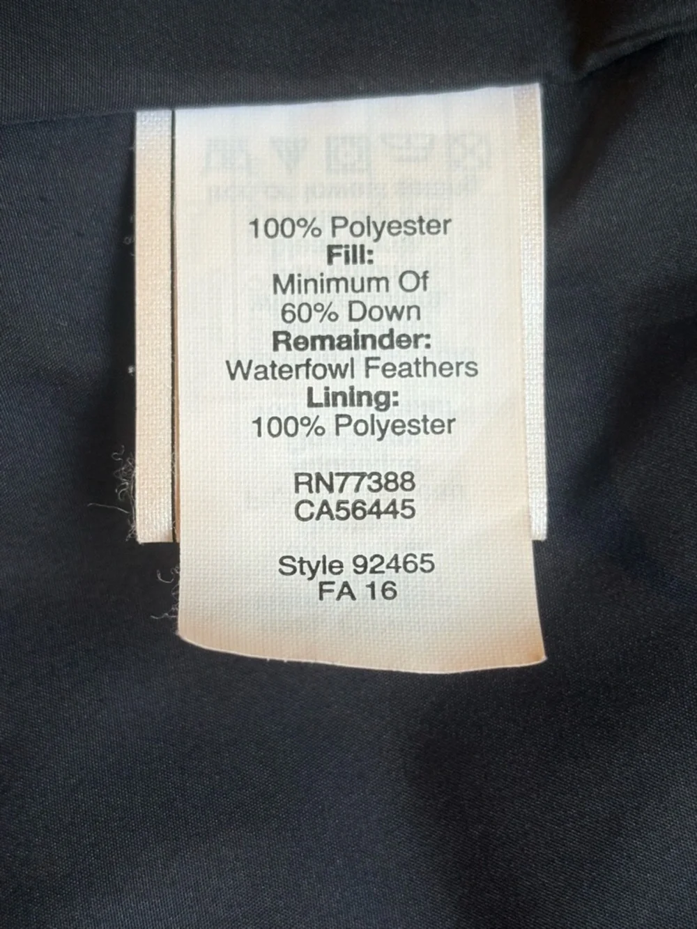 Ralph Lauren RL Polo Jeans Co. Black Fleece Zip Jacket